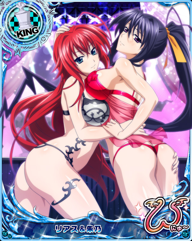 rias gremory and himejima akeno (high school dxd and 1 more)