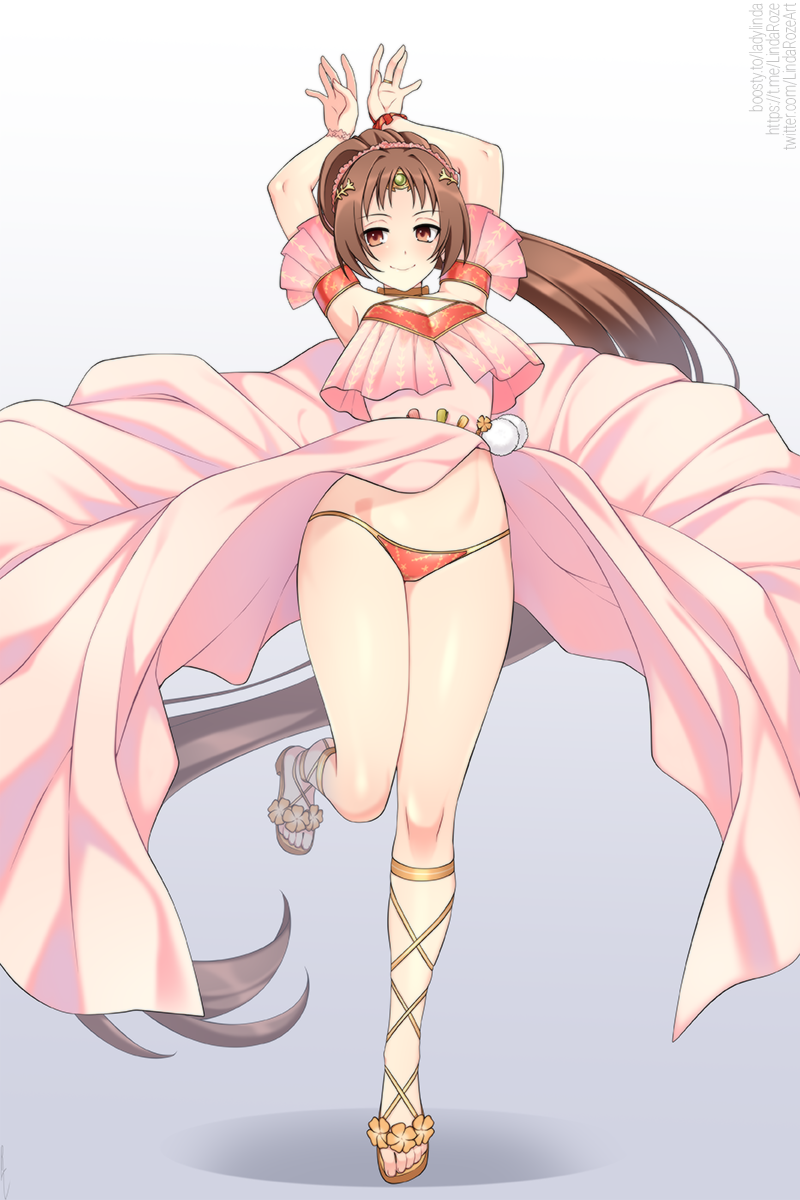 linde (fire emblem and 2 more) drawn by lindaroze