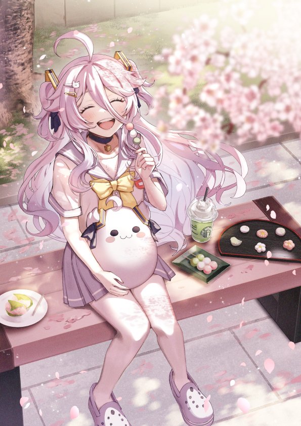 henya the genius (vshojo and 1 more) drawn by sumi_(sumi_oen)