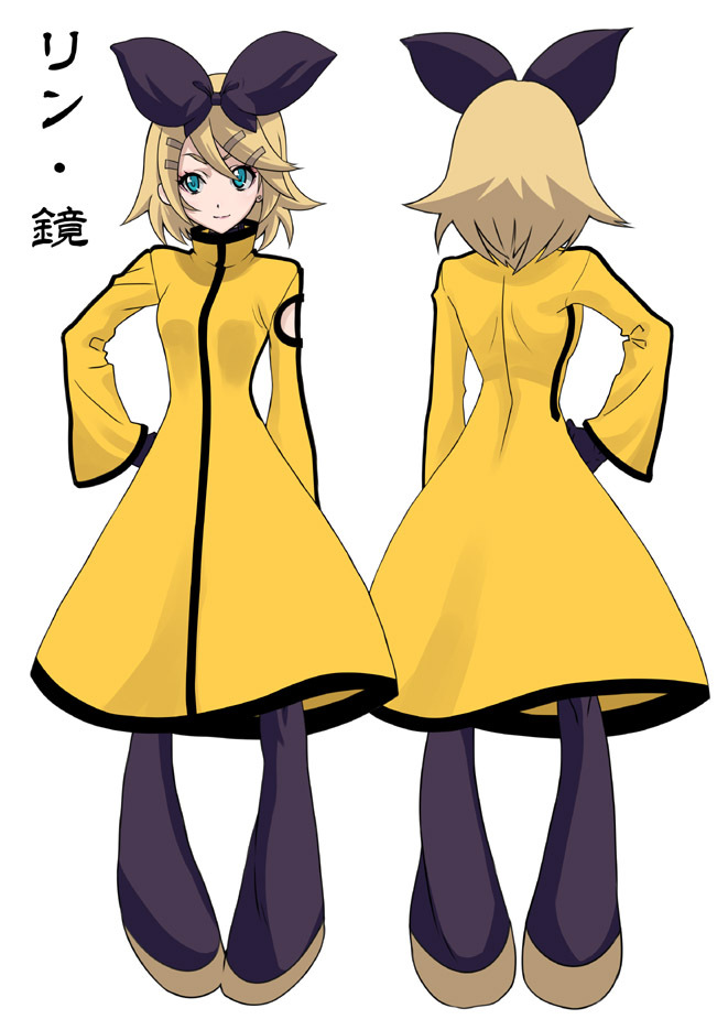 kagamine rin (vocaloid) drawn by hirabaru_kenji