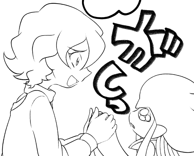 jellymon and higashimitarai kiyoshiro (digimon and 1 more) drawn by sanekokoa