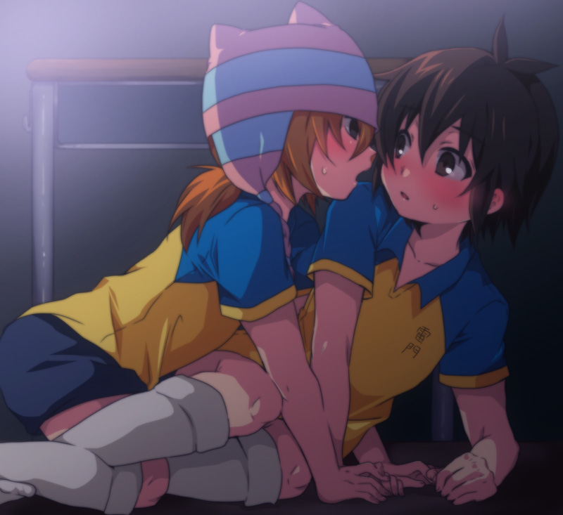 handa shin'ichi and matsuno kuusuke (inazuma eleven) drawn by futaba_841