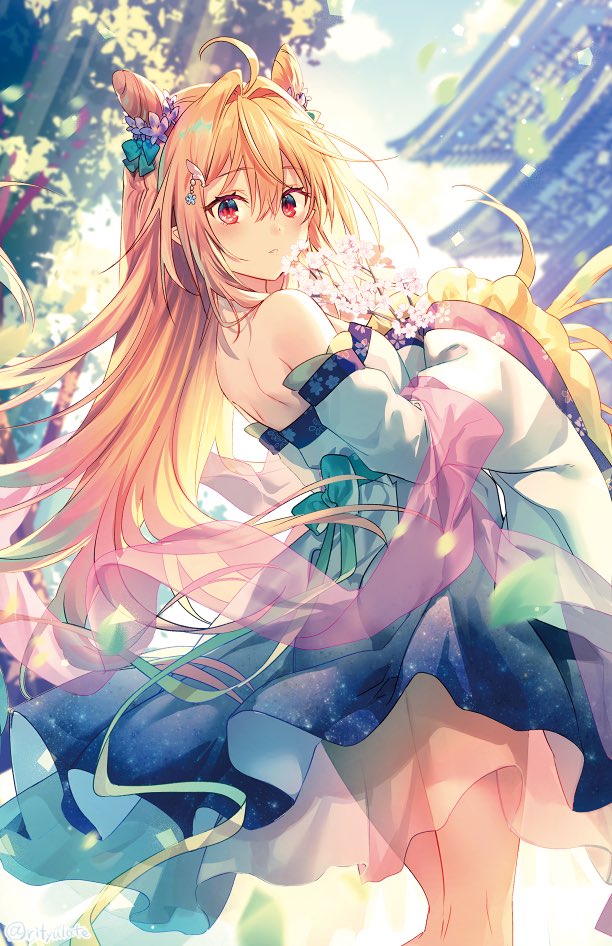 terakomari gandezblood (hikikomari kyuuketsuki no monmon) drawn by riichu