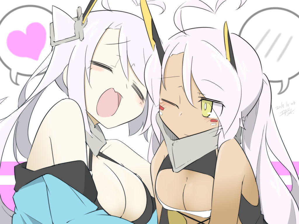 Portland And Indianapolis Azur Lane Drawn By Edamame1555 Danbooru Portland And Indianapolis Azur Lane Drawn By Edamame1555 Danbooru