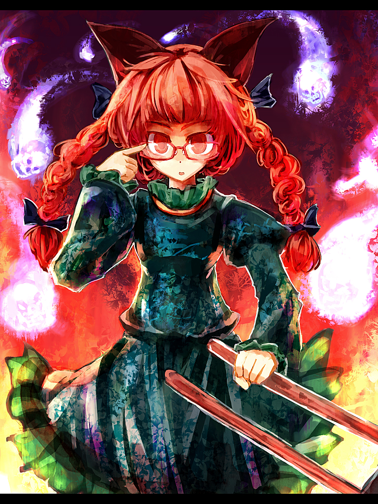 kaenbyou rin (touhou) drawn by ukyo_rst
