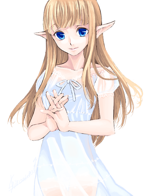 princess zelda (the legend of zelda and 1 more) drawn by shiroa_uran