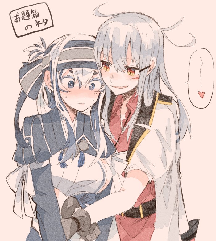 gangut, kamoi, and kamoi kai bo (kantai collection) drawn by itomugi-kun