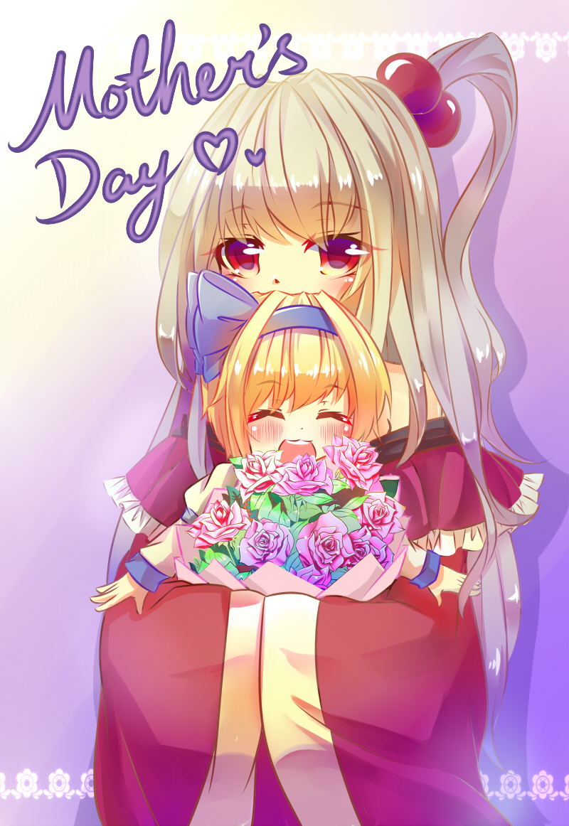 alice margatroid and shinki (touhou) drawn by ming_qian_luo