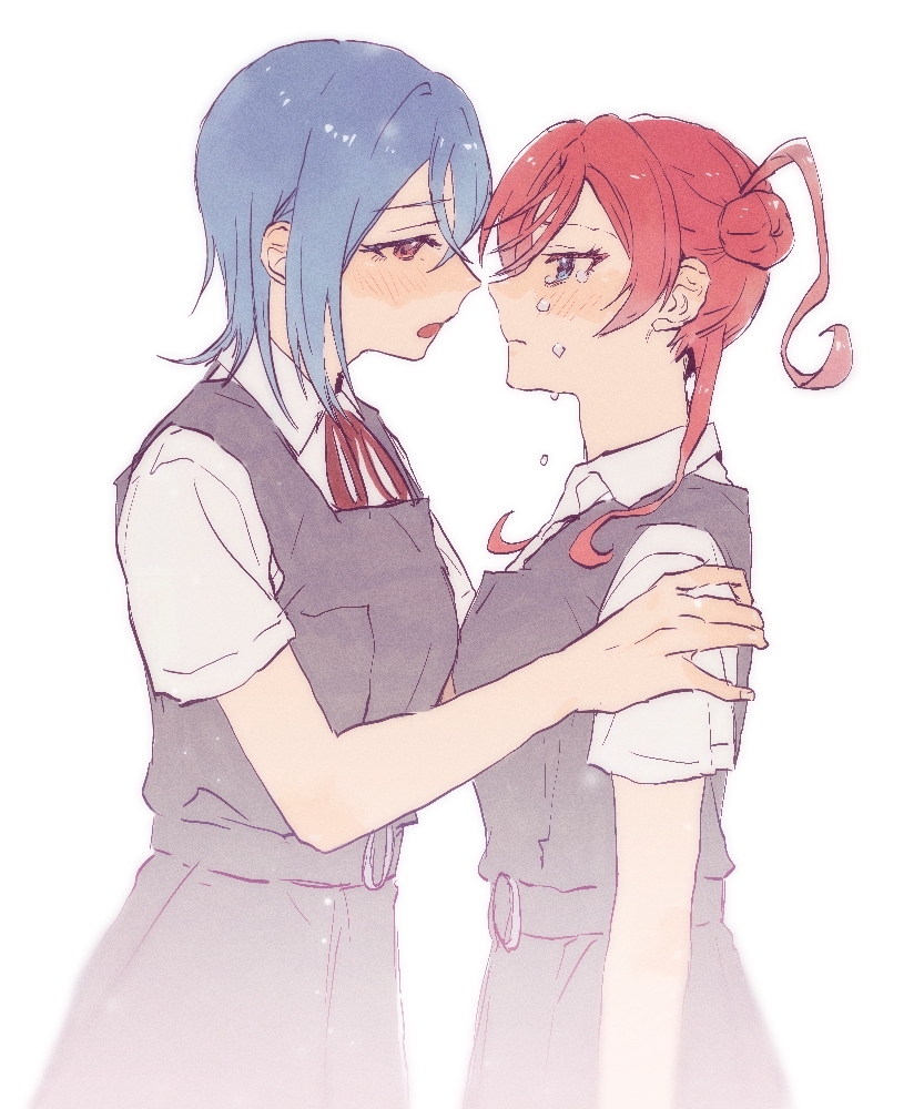 wakana shiki and yoneme mei (love live! and 1 more) drawn by yumi_xsh