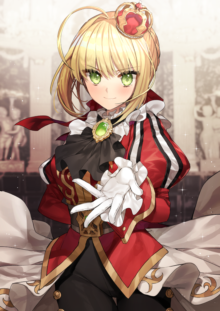 nero claudius (fate and 1 more) drawn by gambe