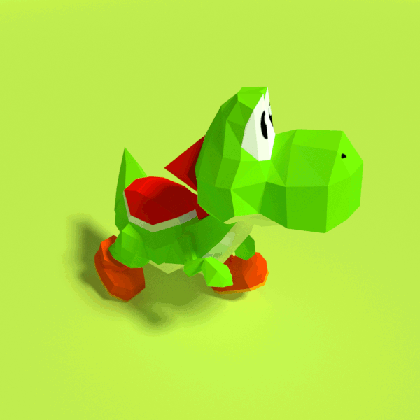 yoshi (mario and 1 more) drawn by cortoony