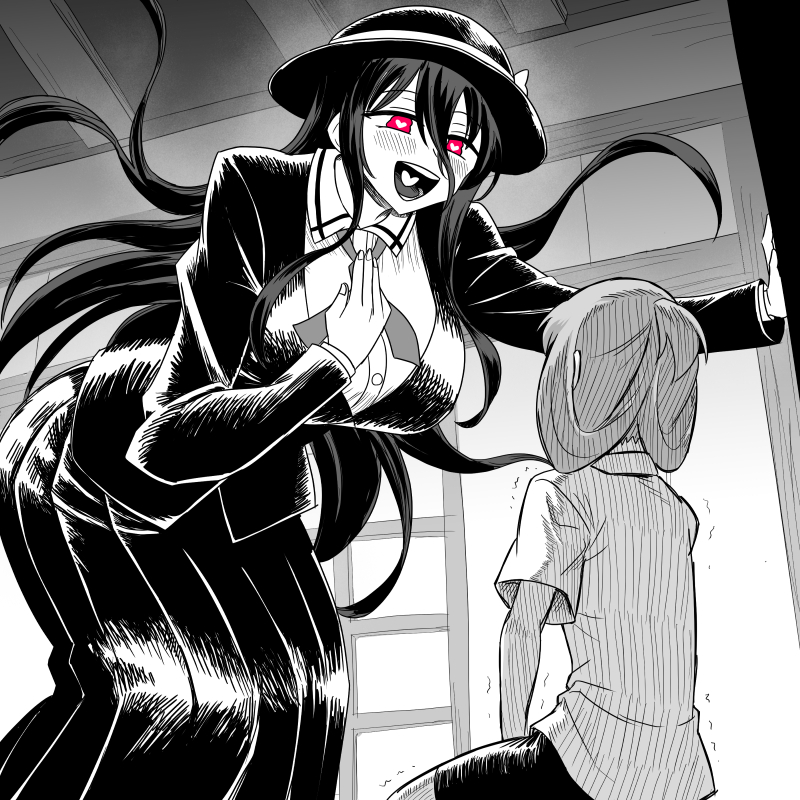 anetai toyone and suehara kyouko (saki) drawn by oro_(zetsubou_girl)
