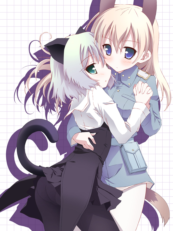 sanya v. litvyak and eila ilmatar juutilainen (world witches series and 1 more) drawn by tsuchiyama_niu