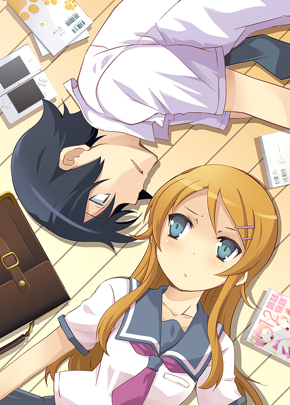 kousaka kirino and kousaka kyousuke (ore no imouto ga konna ni kawaii wake ga nai) drawn by yuuji_overall