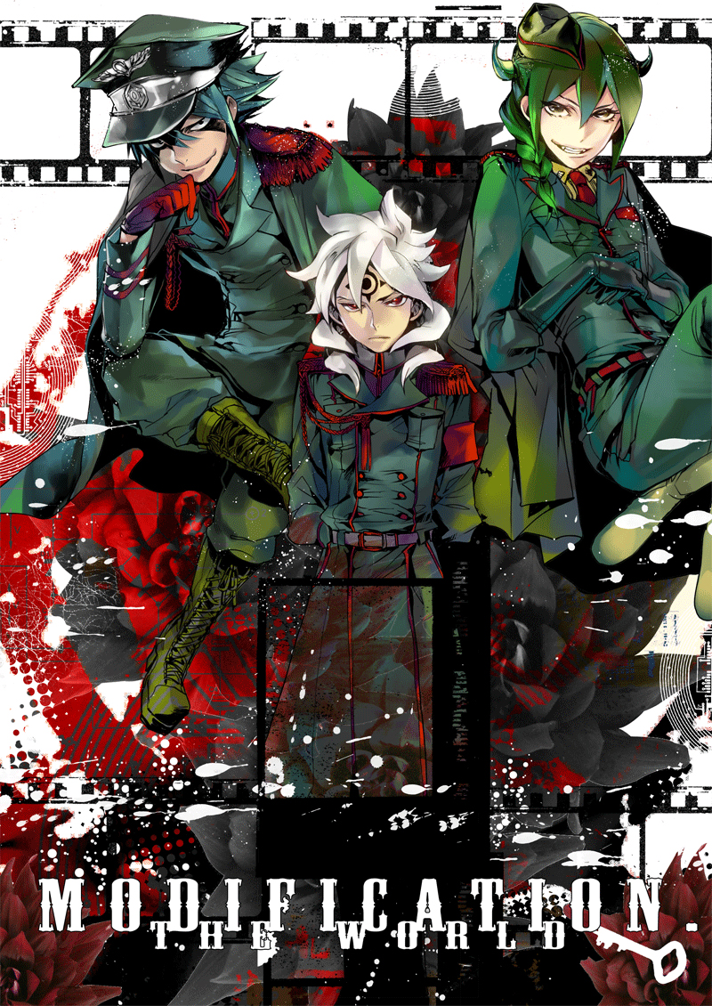 mistorene callus, baddap sleed, and eska bamel (inazuma eleven) drawn by kasu_(pixiv108801)