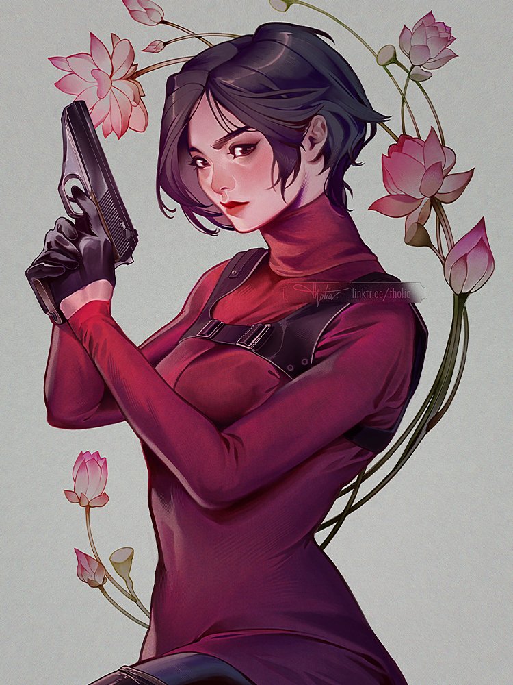 ada wong (resident evil and 1 more) drawn by tholia_bentz
