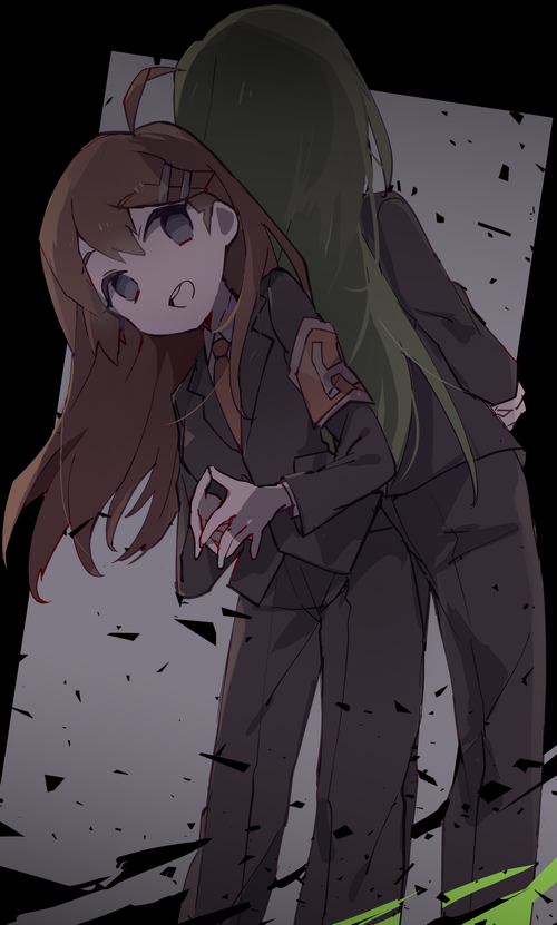 netzach and hod (project moon and 1 more) drawn by makino_(727me727)