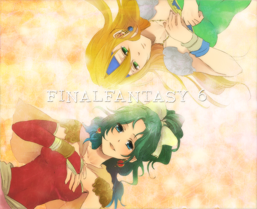 terra branford and celes chere (final fantasy and 1 more) drawn by potechi_norisio