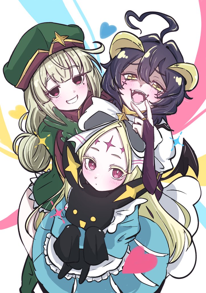 hiiragi utena, magia baiser, araga kiwi, leoparde, morino korisu, and 2 more (mahou shoujo ni akogarete) drawn by giorgio_(yo_sumire_sola1)
