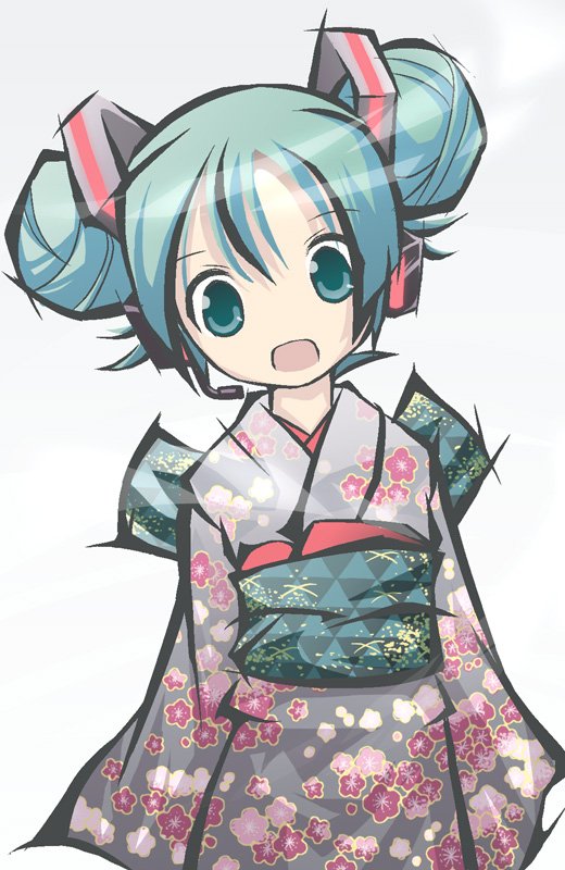 hatsune miku (vocaloid) drawn by haiiro_(hi_ghi_ro)