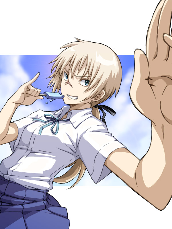 hanna rudel (world witches series and 1 more) drawn by tabigarasu