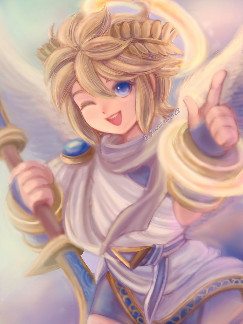 pit (super smash bros. and 2 more) drawn by suruga_kanade