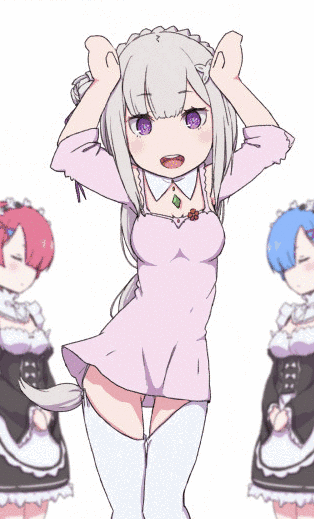 rem, emilia, and ram (re:zero kara hajimeru isekai seikatsu) drawn by di_ke_shi_du_li_gong_lang