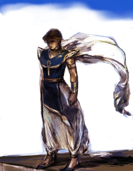 priest seto (yu-gi-oh! and 1 more) drawn by mogami_fuu