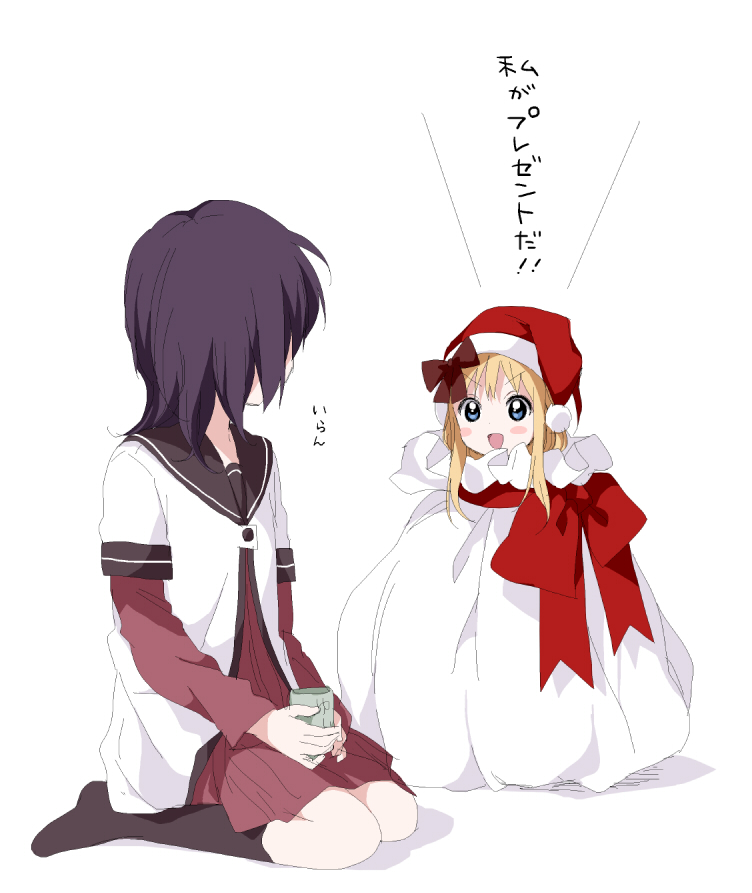 toshinou kyouko and funami yui (yuruyuri) drawn by namori