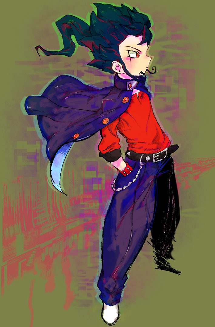 tsurugi kyousuke (inazuma eleven and 1 more) drawn by ieiieiiei