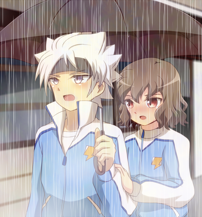 shindou takuto and ibuki munemasa (inazuma eleven and 2 more) drawn by shiramomo