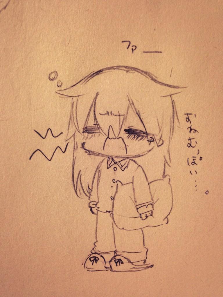 yuudachi and yuudachi kai ni (kantai collection) drawn by jako_(jakoo21)