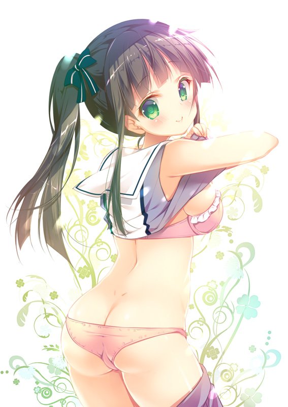 ujimatsu chiya (gochuumon wa usagi desu ka?) drawn by mitsumomo_mamu