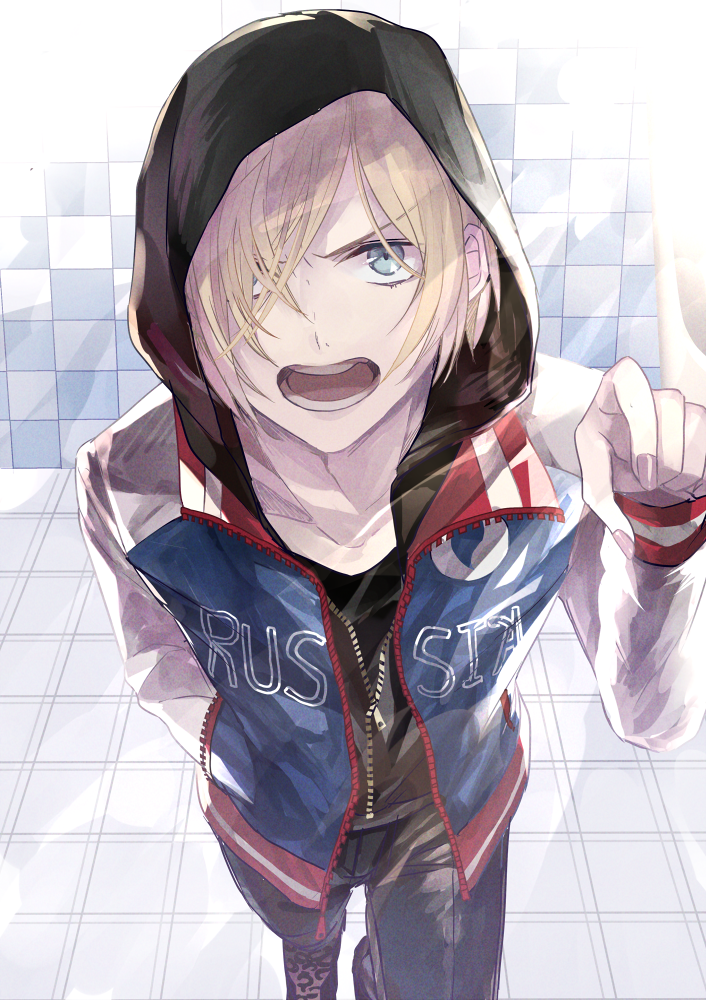 yuri plisetsky (yuri!!! on ice) drawn by jou_(13736331)