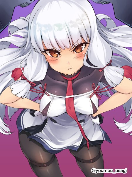 murakumo and murakumo kai ni (kantai collection) drawn by youmou_usagi