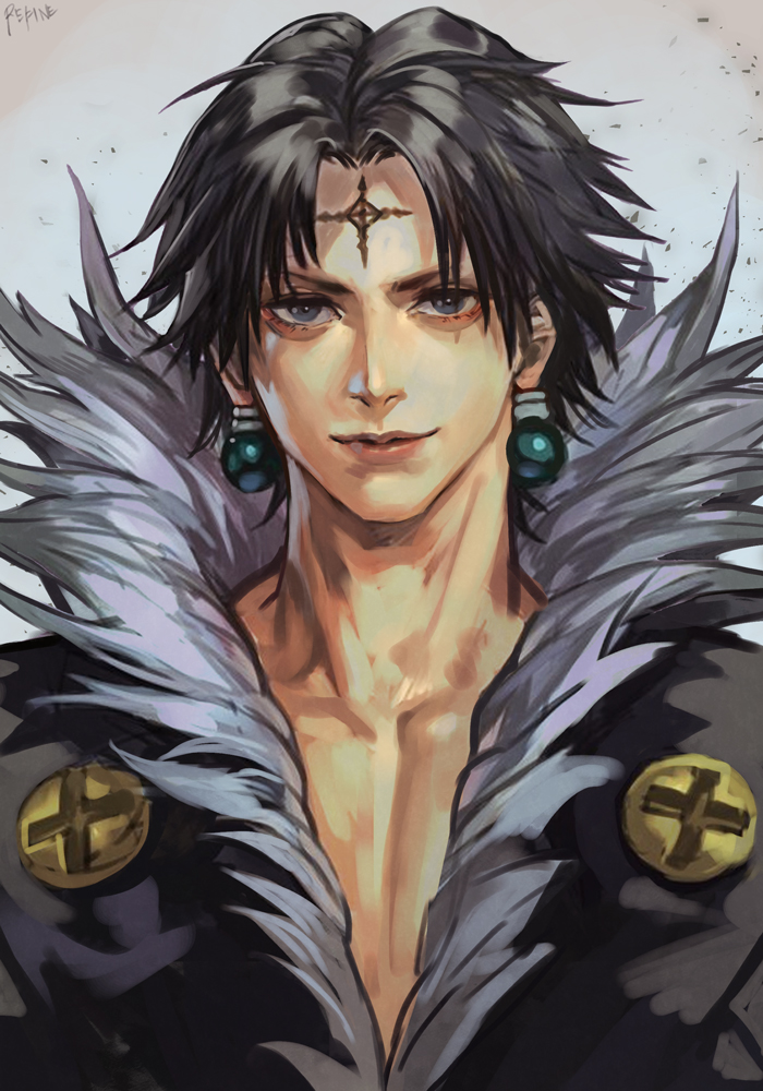 chrollo lucilfer (hunter x hunter) drawn by hungry_clicker