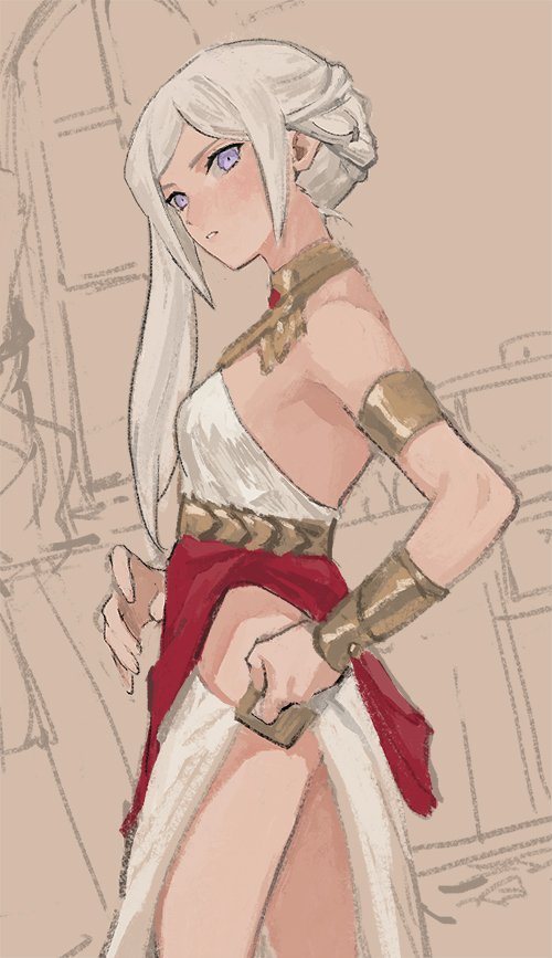 edelgard von hresvelg (fire emblem and 1 more) drawn by soramame_(corndog)