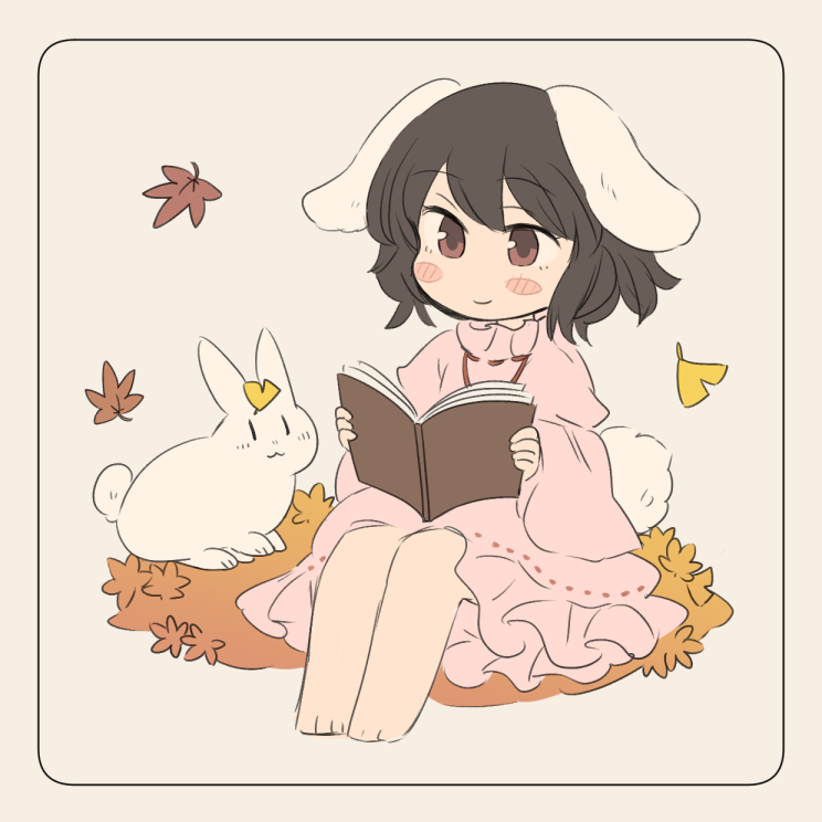 inaba tewi and inaba mob (touhou) drawn by tsukiori