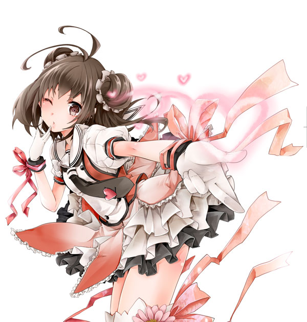 naka and naka kai ni (kantai collection) drawn by akatsuki_hijiri