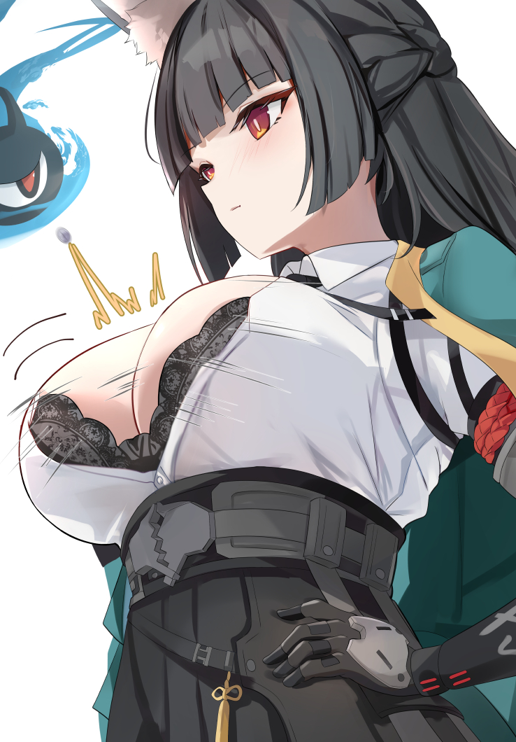 hoshimi miyabi and tailless (zenless zone zero) drawn by tomas_(kaosu22)