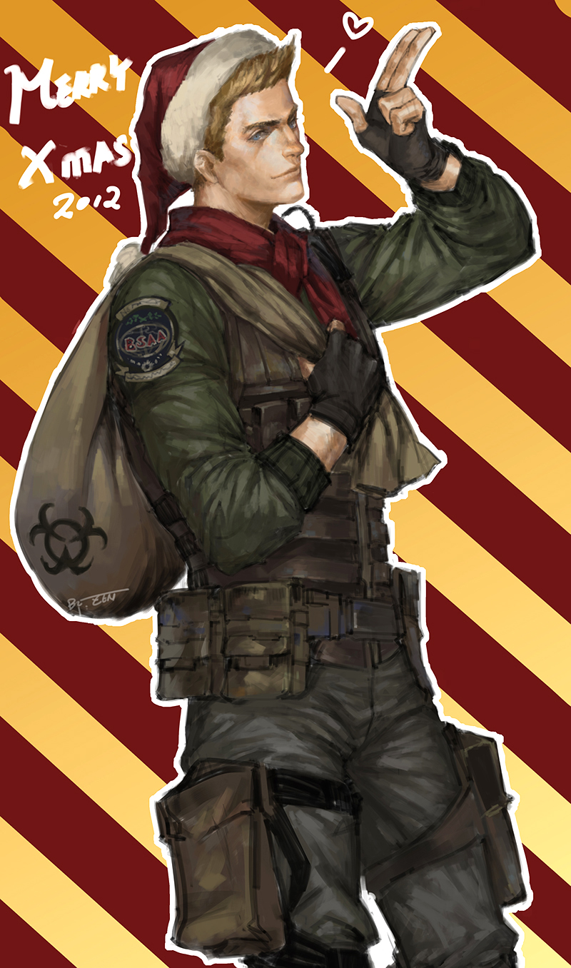 piers nivans (resident evil and 1 more) drawn by narrator_(nobody)
