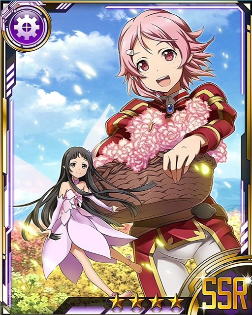 lisbeth and yui (sword art online and 1 more)
