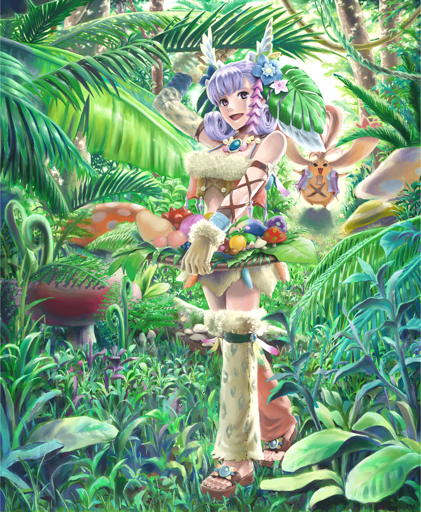 melia antiqua and riki (xenoblade chronicles and 1 more) drawn by beco