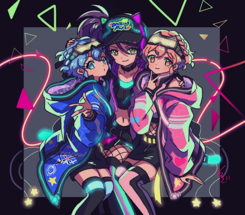 reona west, dorothy west, and toudou shion (pretty series and 1 more) drawn by rituyama1