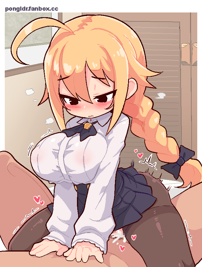 es (blazblue and 2 more) drawn by pongldr