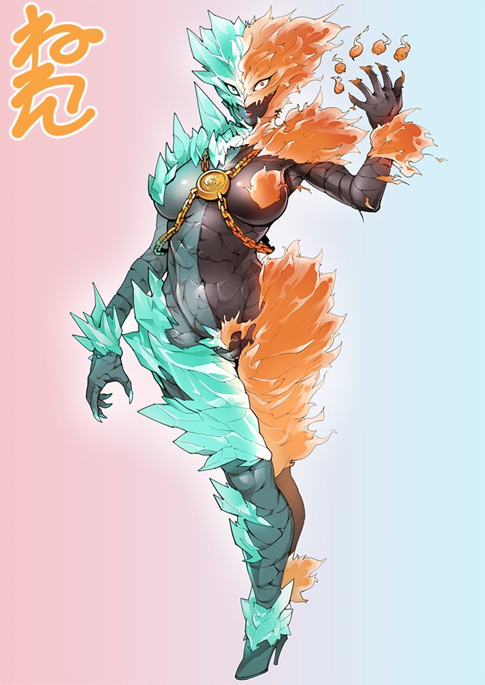 freezard (original and 2 more) drawn by neone