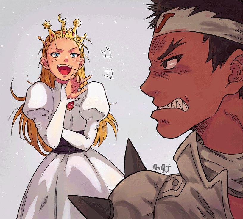 devilot de deathsatan ix and saotome jin (cyberbots) drawn by mango_(mgosketches)