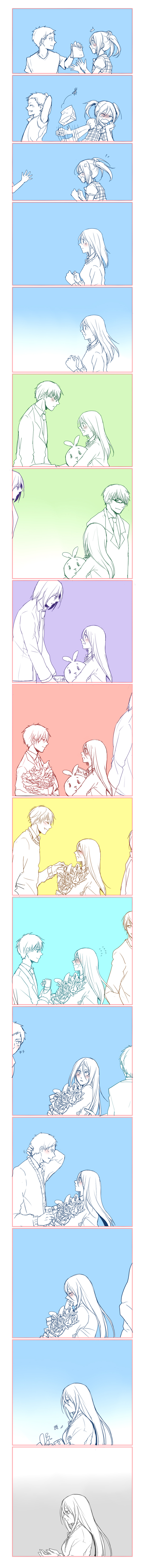 kuroko tetsuya, aomine daiki, kise ryouta, akashi seijuurou, midorima shintarou, and 2 more (kuroko no basuke) drawn by kokoen