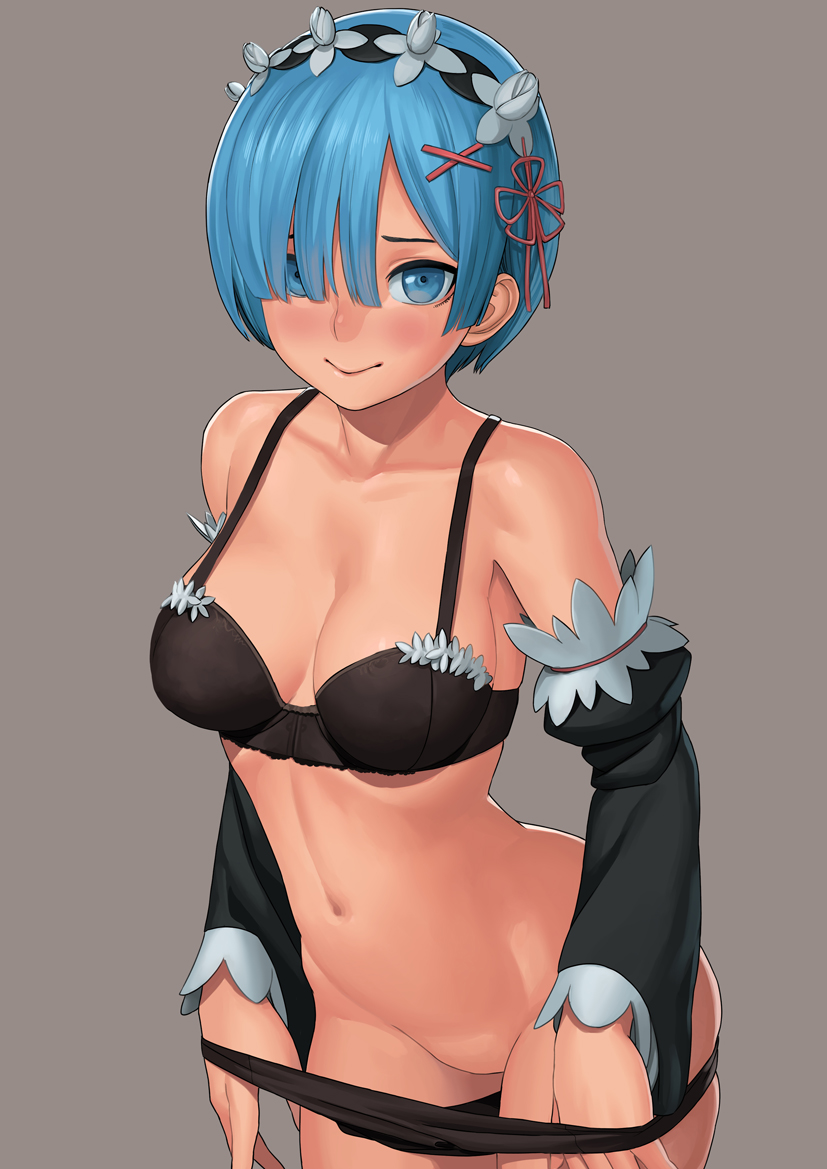 rem (re:zero kara hajimeru isekai seikatsu) drawn by lasterk