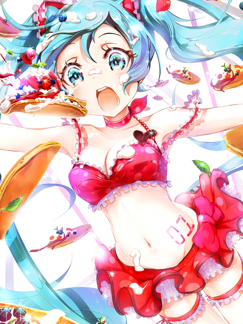 hatsune miku (vocaloid) drawn by keepout